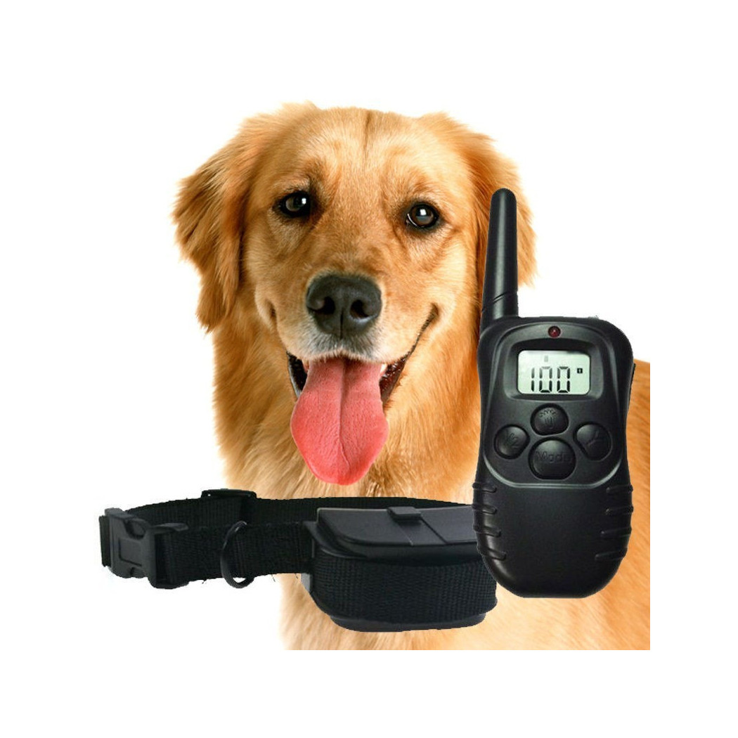 foto del prodotto trade shop collare con controllo remoto cane gatto display lcd remote pet training collar 
