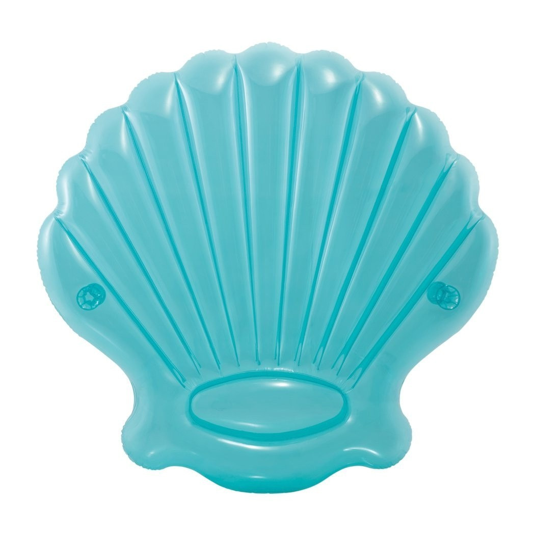 foto del prodotto trade shop conchiglia gonfiabile gigante isola materassino mare piscina 191 x 191 x 25 cm 