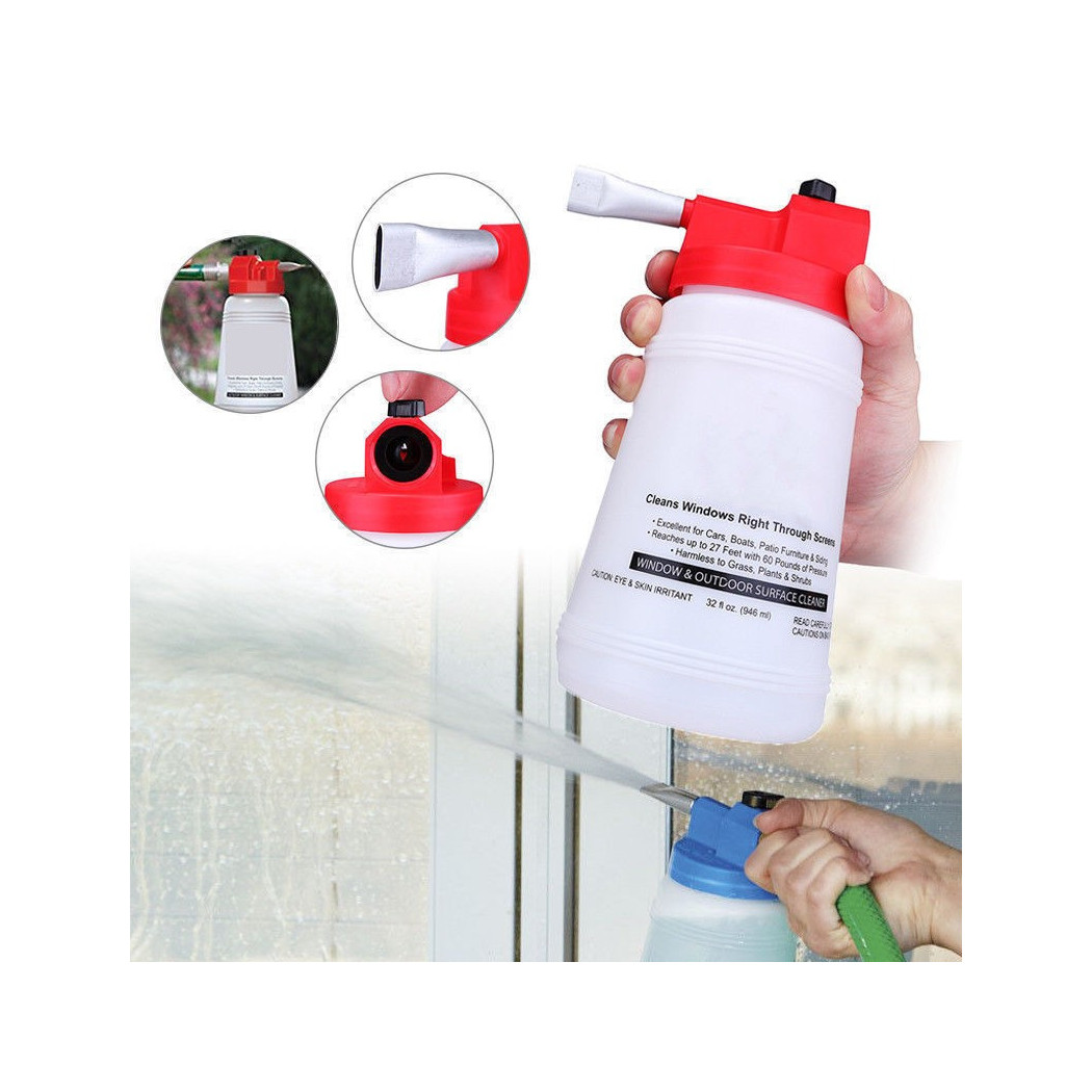 foto del prodotto trade shop contenitore detergente pulizia vetri auto pompa pulisci finestre fuller crystal 