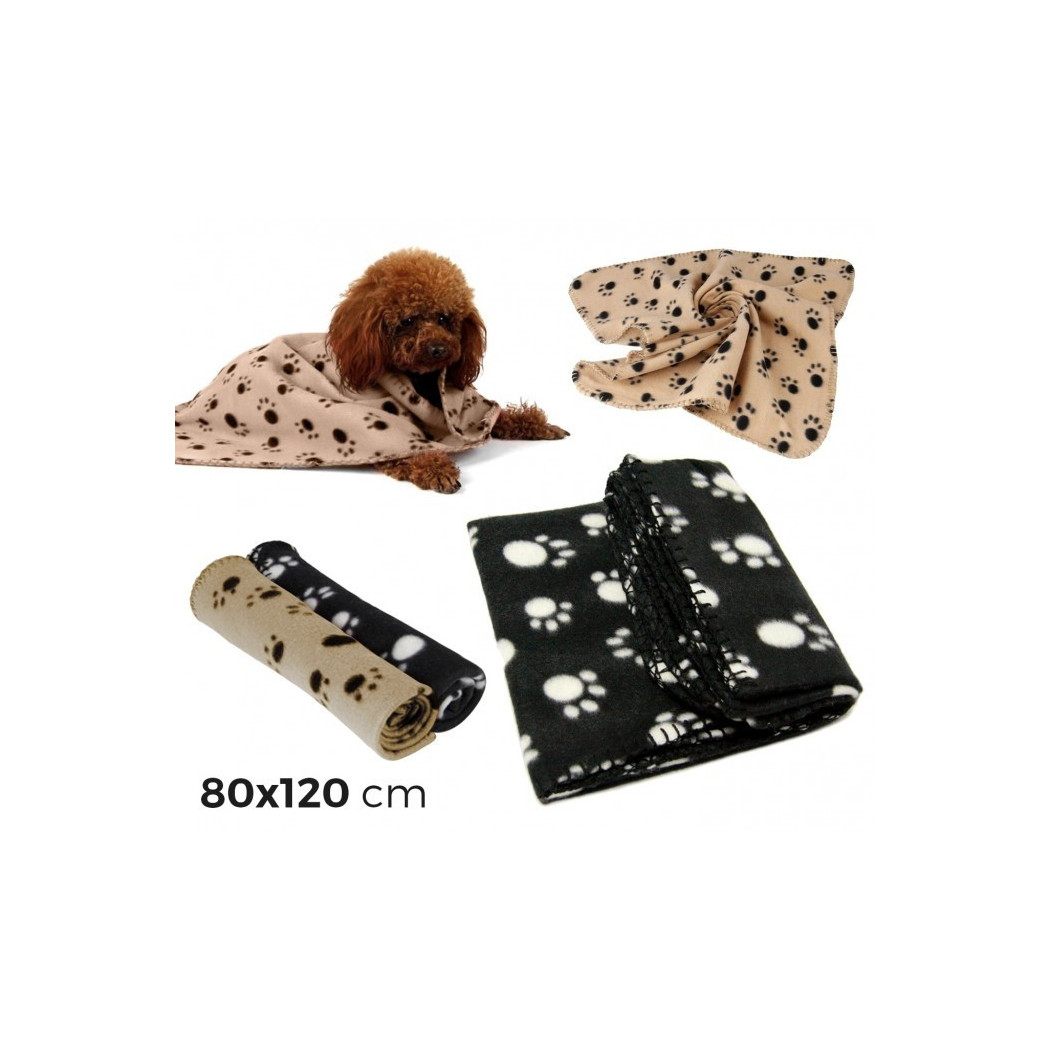 foto del prodotto trade shop coperta in pile per animali domestici 80x120cm copeertina cane caldo inveerno 