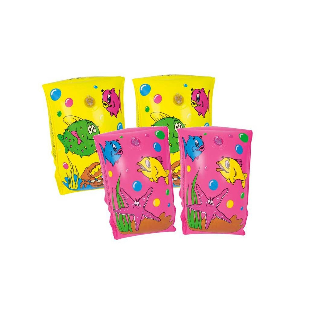 foto del prodotto trade shop coppia braccioli mare piscina bracciolo nuoto per bambini 25 x 15 cm vari colori 