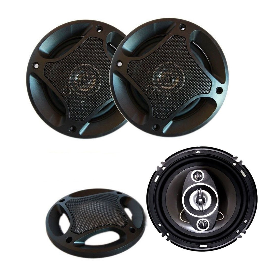 foto del prodotto trade shop coppia casse auto altoparlanti 16 cm 2 vie 500 w watt speaker ts1672 coaxial 
