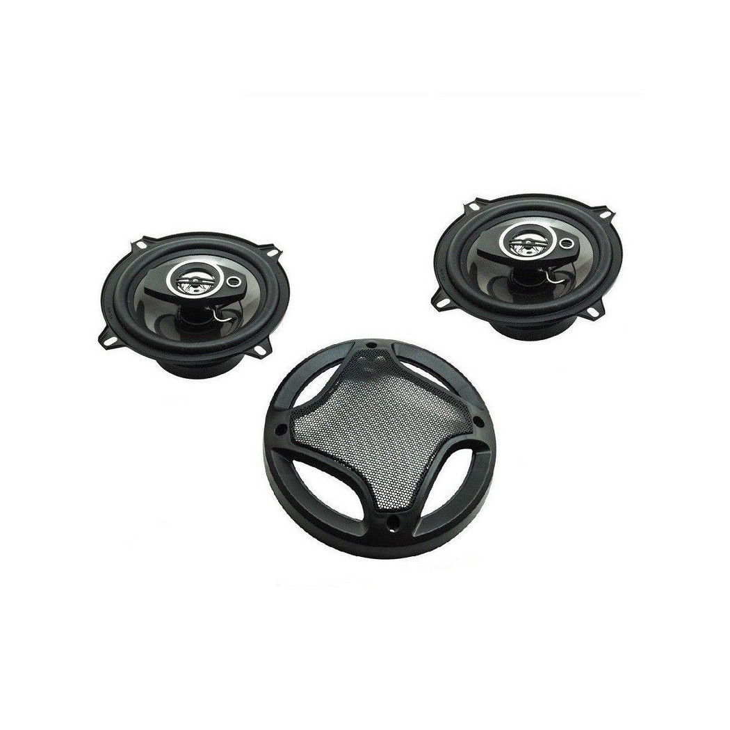 foto del prodotto trade shop coppia casse per auto altoparlanti auto 350 w casse 13 cm 2 vie 350w woofer 1372 