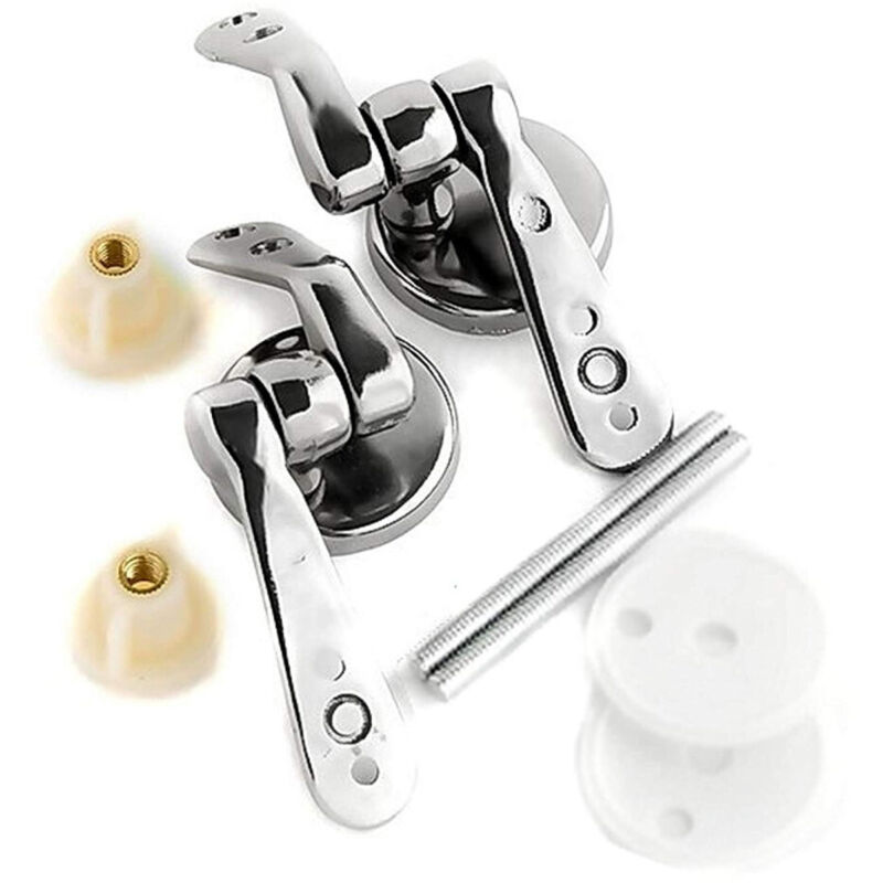 foto del prodotto trade shop coppia supporti cerniera cerniere universali copriwater in legno wc bagno 3,5