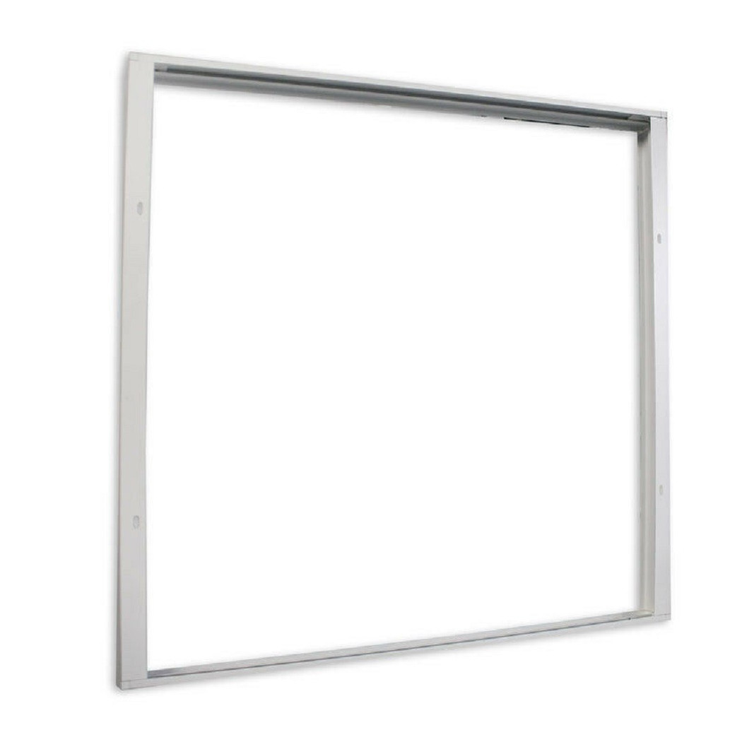 foto del prodotto trade shop cornice pannello led 60 x 60 cm montaggio esterno supporto plafoniera pt 600 