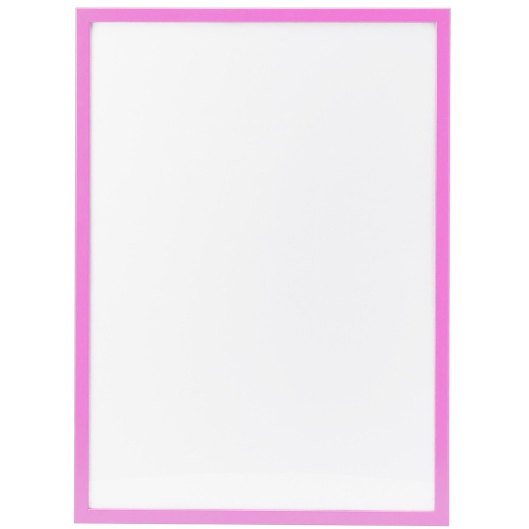 foto del prodotto trade shop cornice porta foto poster quadri colore rosa dimensioni 40x50cm 