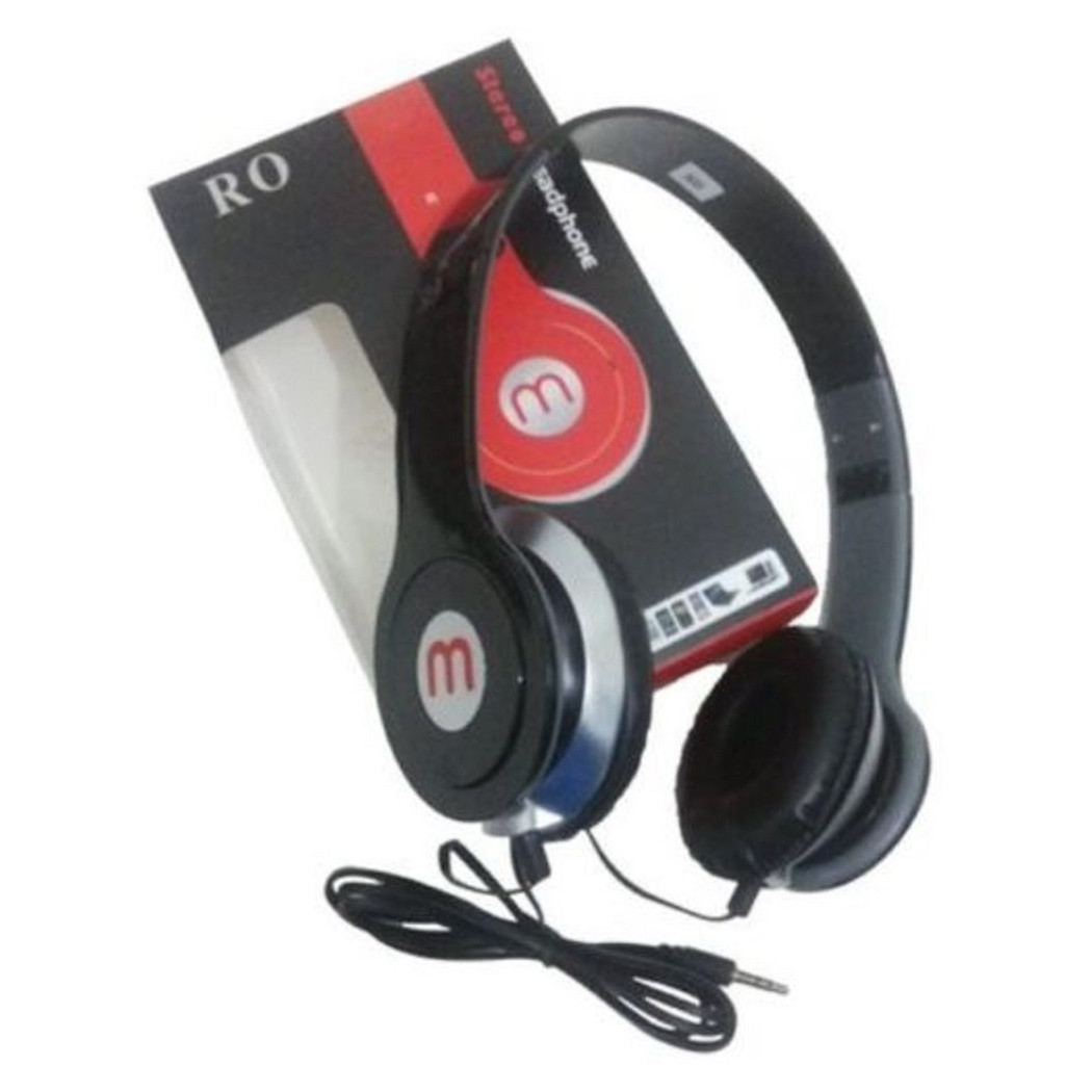 foto del prodotto trade shop cuffie stereo con microfono ms 4 smartphone tablet lettori mp3 jack 3,5mm 