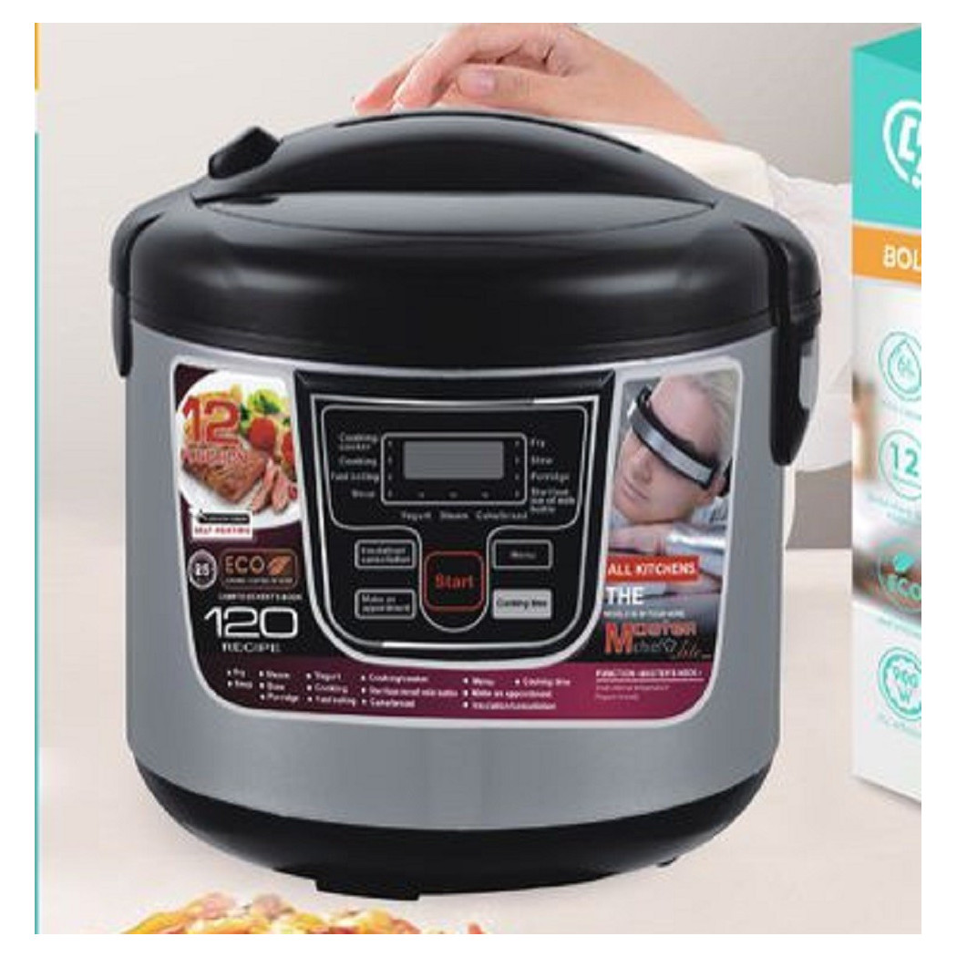 foto del prodotto trade shop cuociriso bollitore elettrico 900w 6 lt vaporiera cuoci riso risottiera tx 8258 