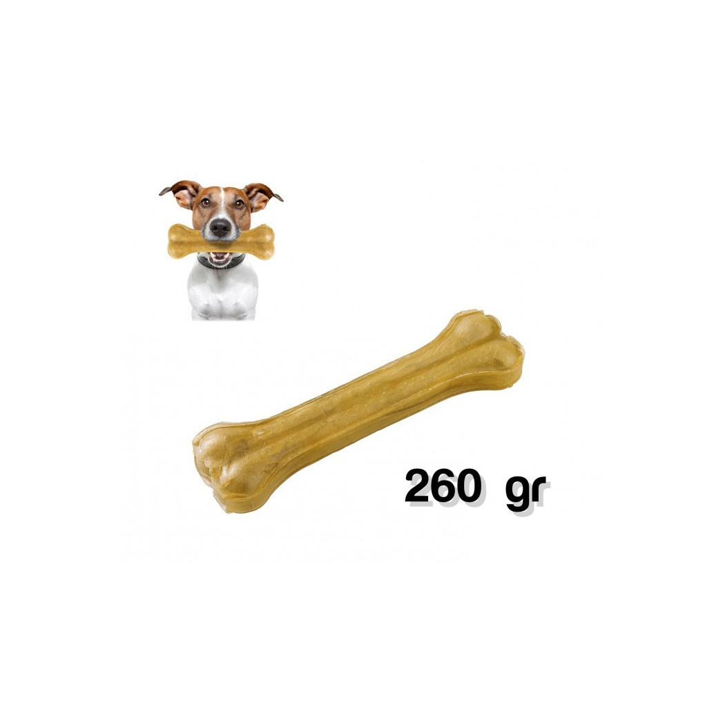 foto del prodotto trade shop delizioso snack 260 gr per cani a forma di osso antistress per animali 