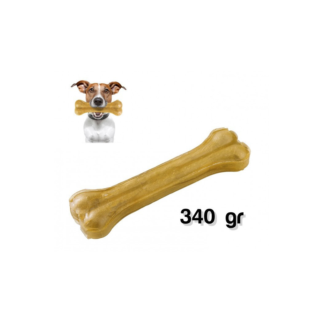 foto del prodotto trade shop delizioso snack 340 gr per cani a forma di osso in antistress per animali 