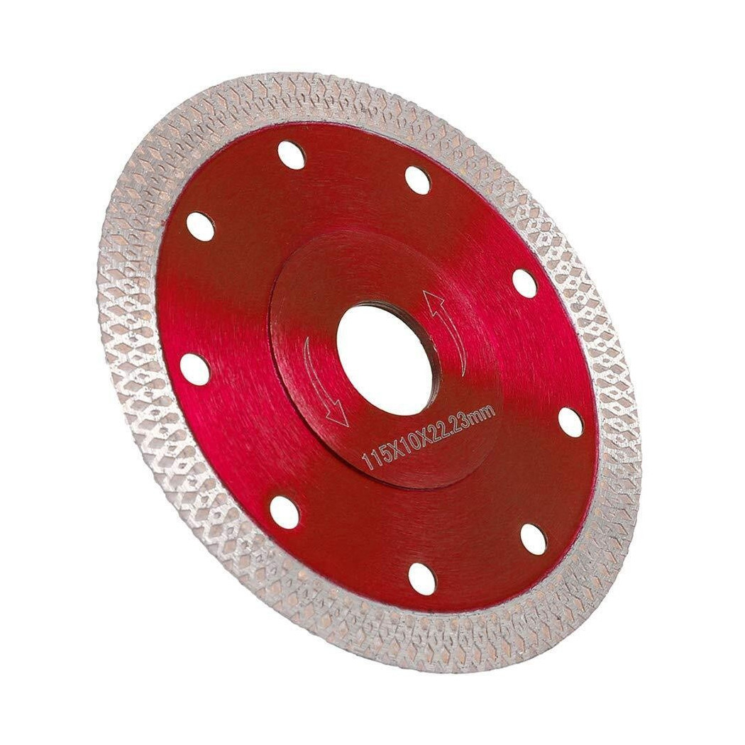 foto del prodotto trade shop disco diamantato per piastrelle gres porcellanato ceramica 115 mm x 1.2 mm 07255 