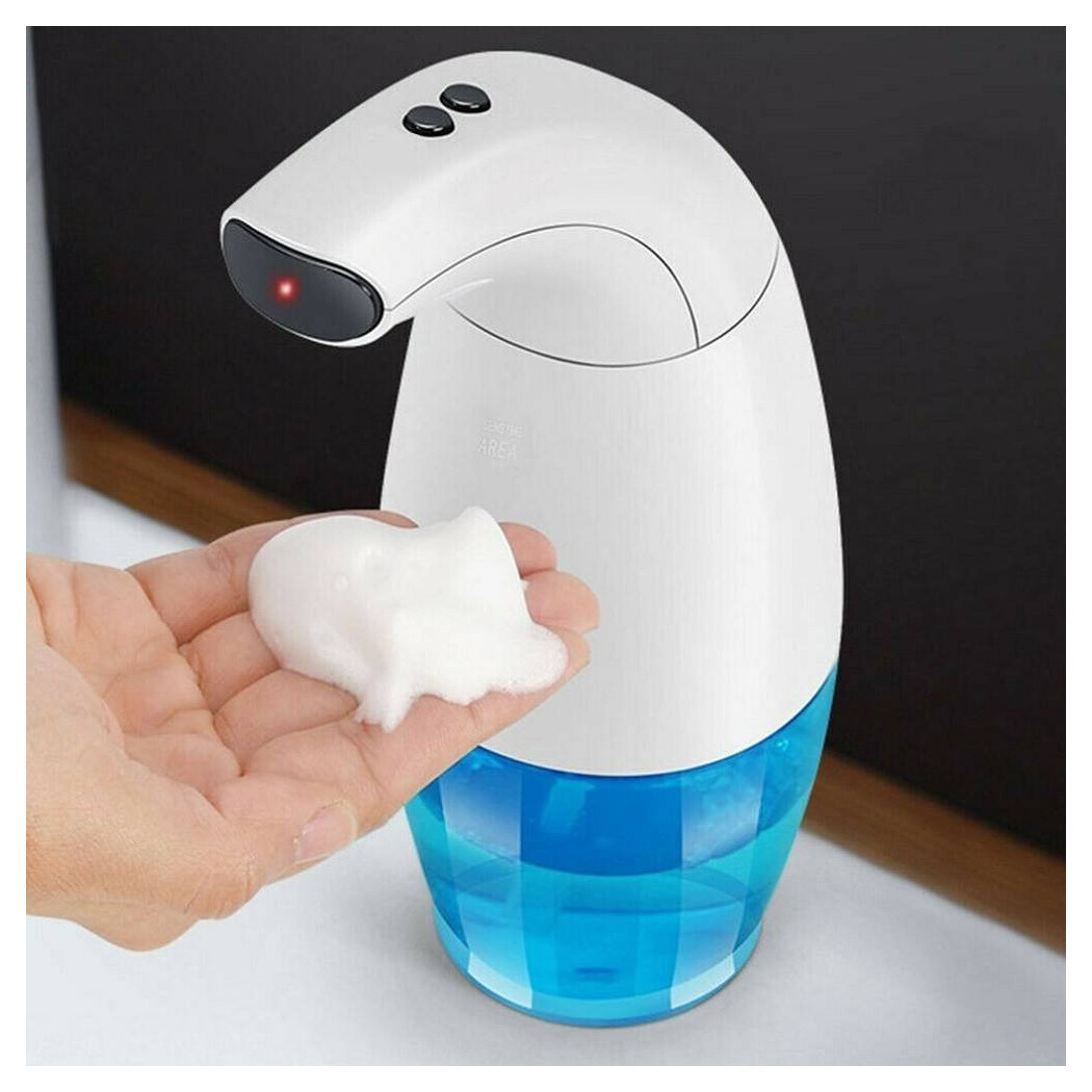 foto del prodotto trade shop dispenser erogatore automatico sapone gel schiuma 340ml con sensore a infrarossi 