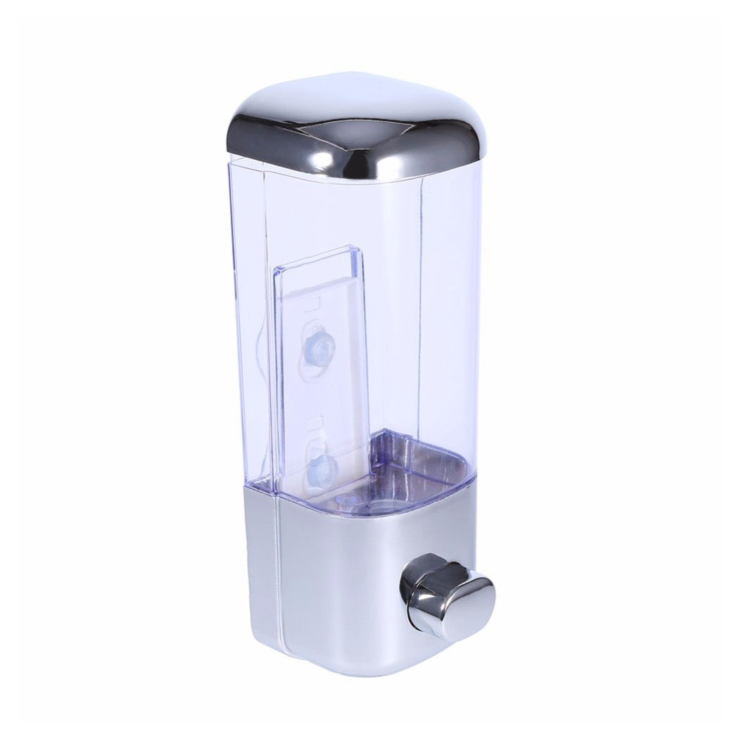 foto del prodotto trade shop dispenser erogatore per sapone liquido 500 ml muro dosatore a parete bagno 