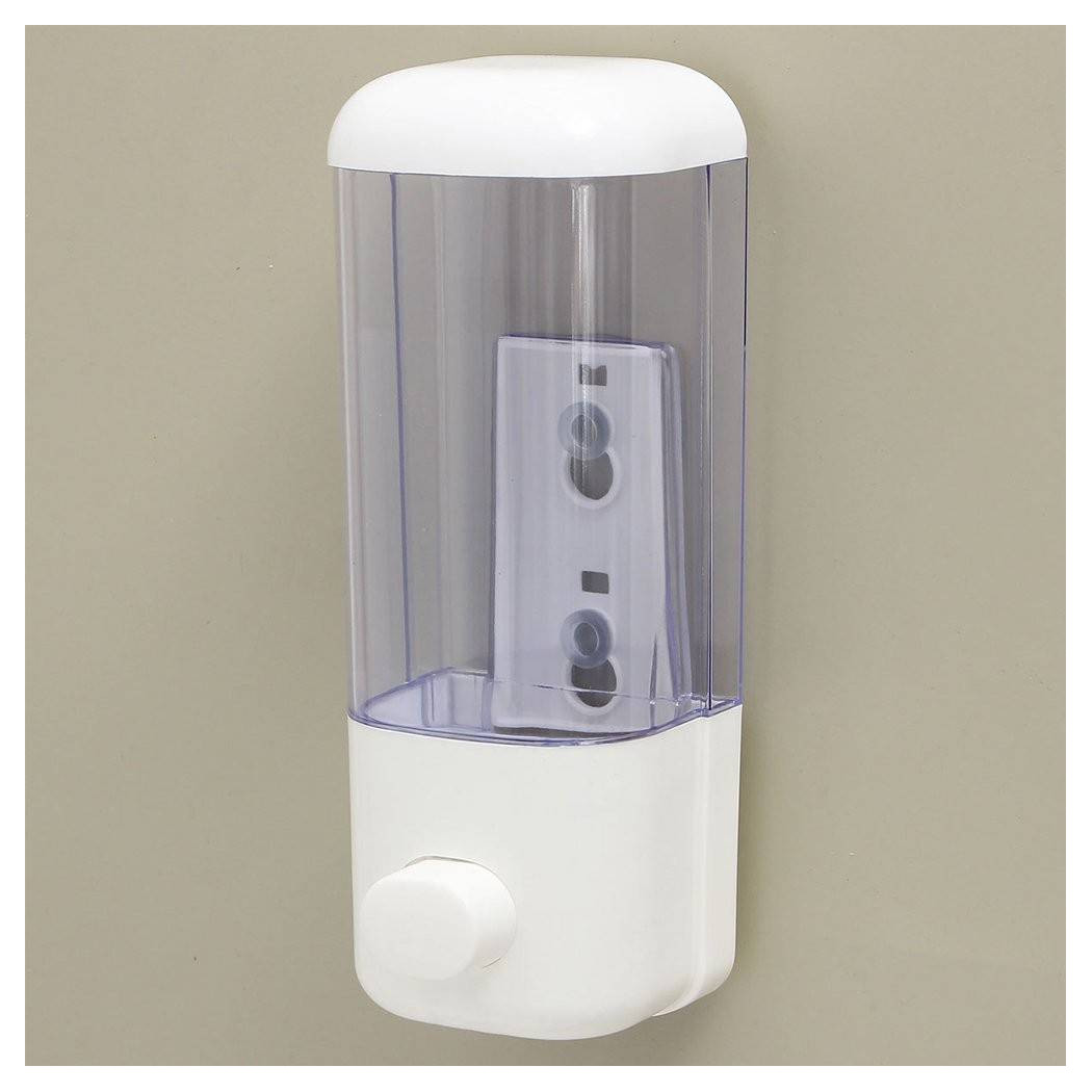 foto del prodotto trade shop dispenser erogatore per sapone liquido gel igienizzante mani a muro distributore 