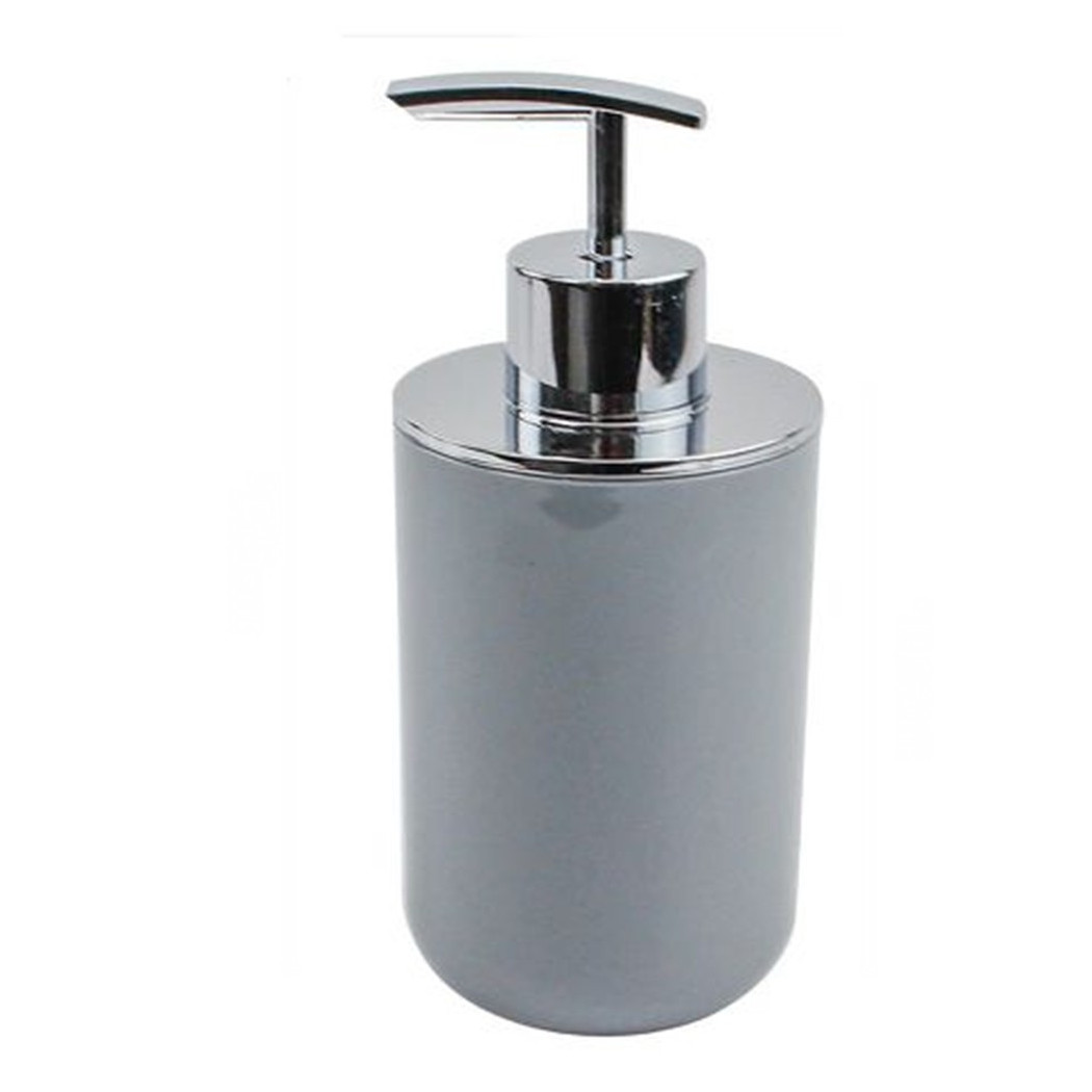 foto del prodotto trade shop dispenser porta sapone liquido grigio chiaro per ricambio accessori bagno 69469 