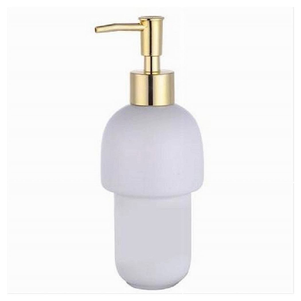 foto del prodotto trade shop dispenser porta sapone liquido per attacco a muro ricambio accessori bagno 59342 