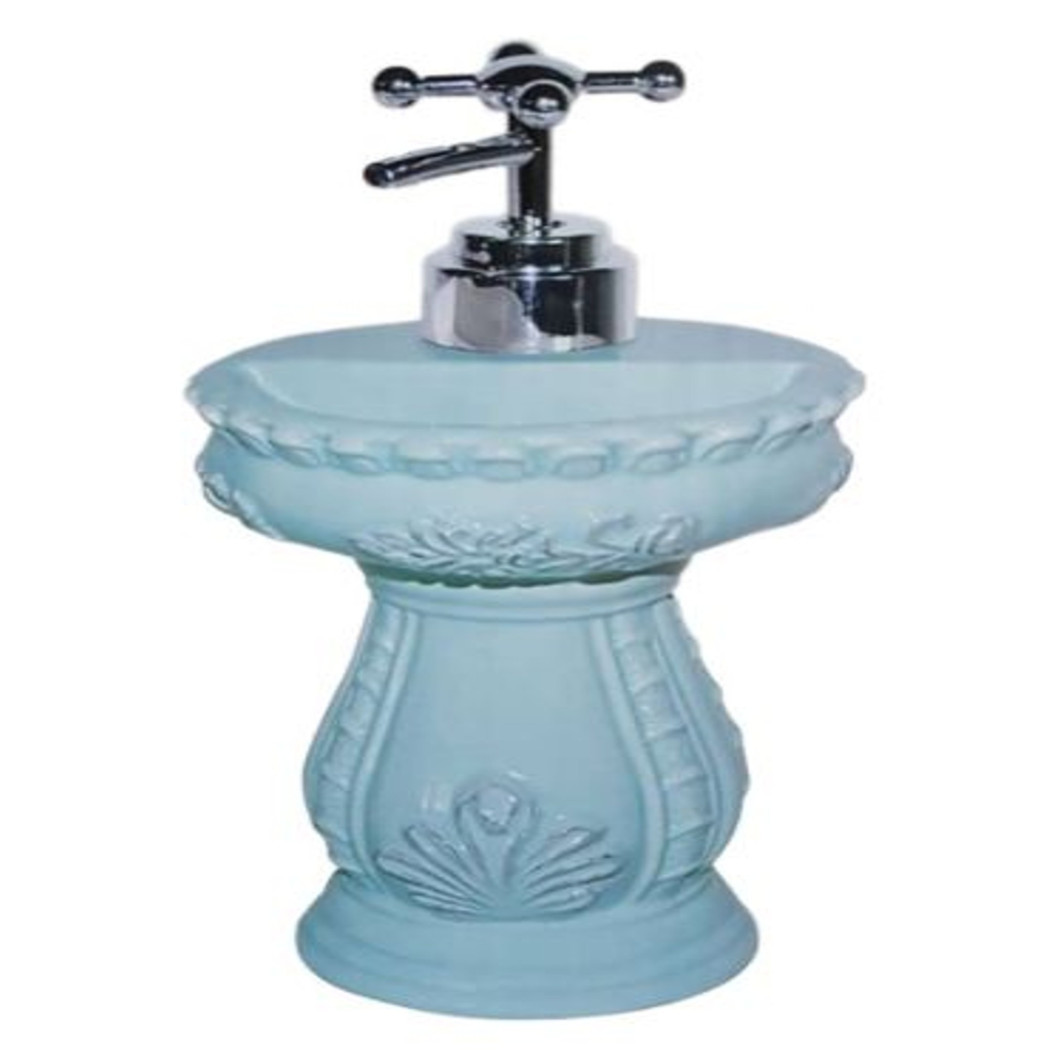 foto del prodotto trade shop dispenser porta sapone liquido portasapone 2in1 portaspugna ceramica classic dfh 