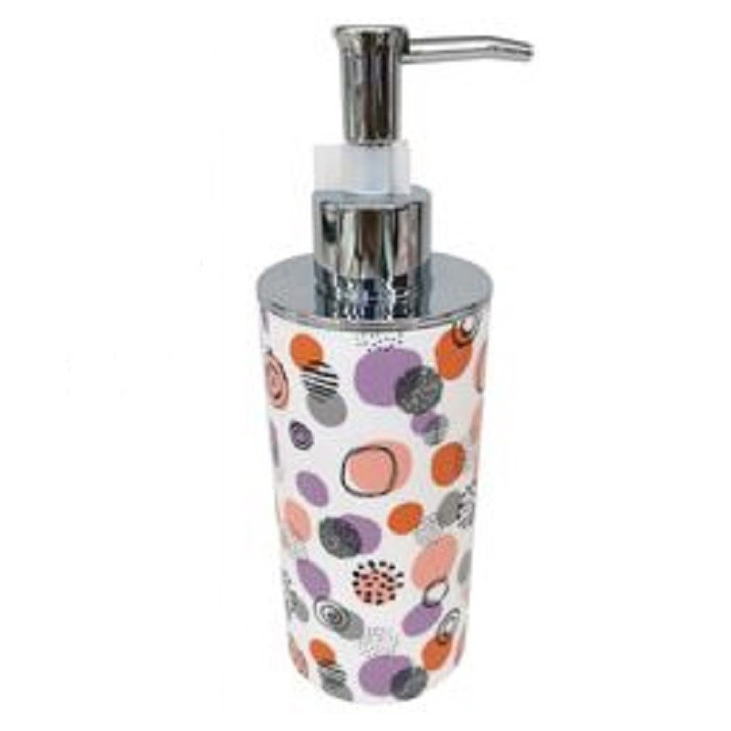 foto del prodotto trade shop dispenser sapone liquido accessorio bagno sfere astratte dosatore portasapone 87081 