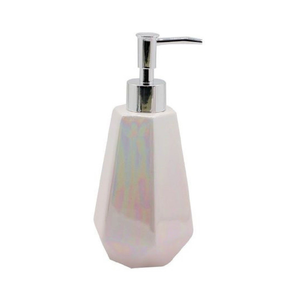 foto del prodotto trade shop dispenser sapone liquido esagonale effetto visivo accessori arredo bagno 79939 