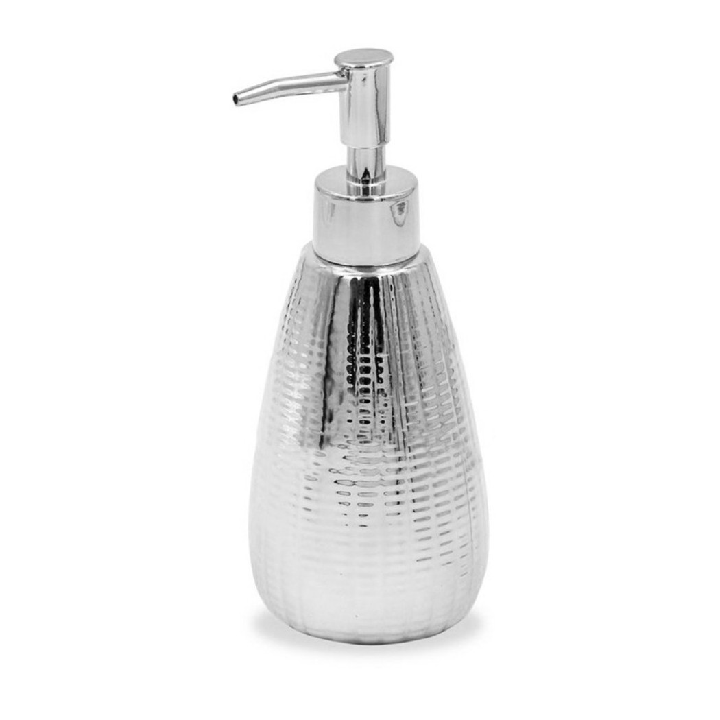 foto del prodotto trade shop dispenser sapone liquido per lavandino argento accessori arredo da bagno 59922 