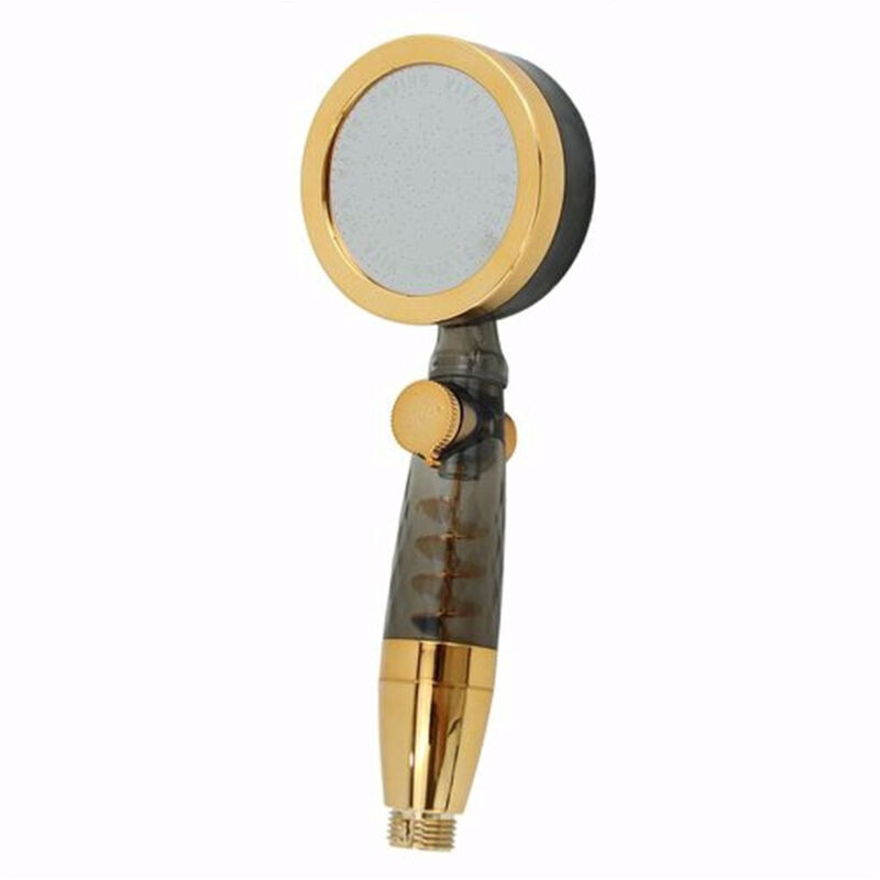 foto del prodotto trade shop doccetta soffione multigetto doccia bagno bombata con pulsante ventola spirale 87531 