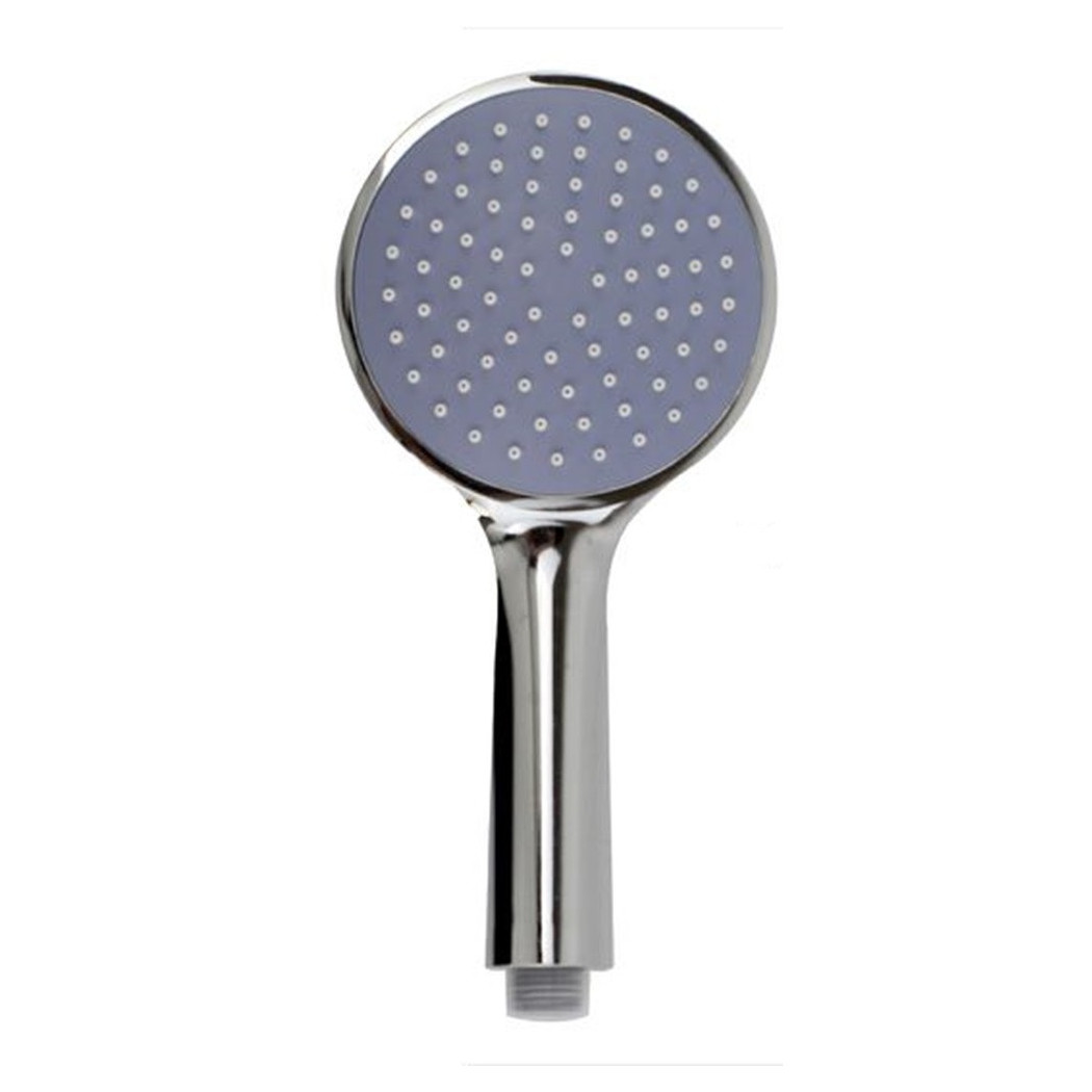 foto del prodotto trade shop doccetta soffione rotondo doccia 12.5 x 26 cm bagno doccino cornetta moderna 69095 