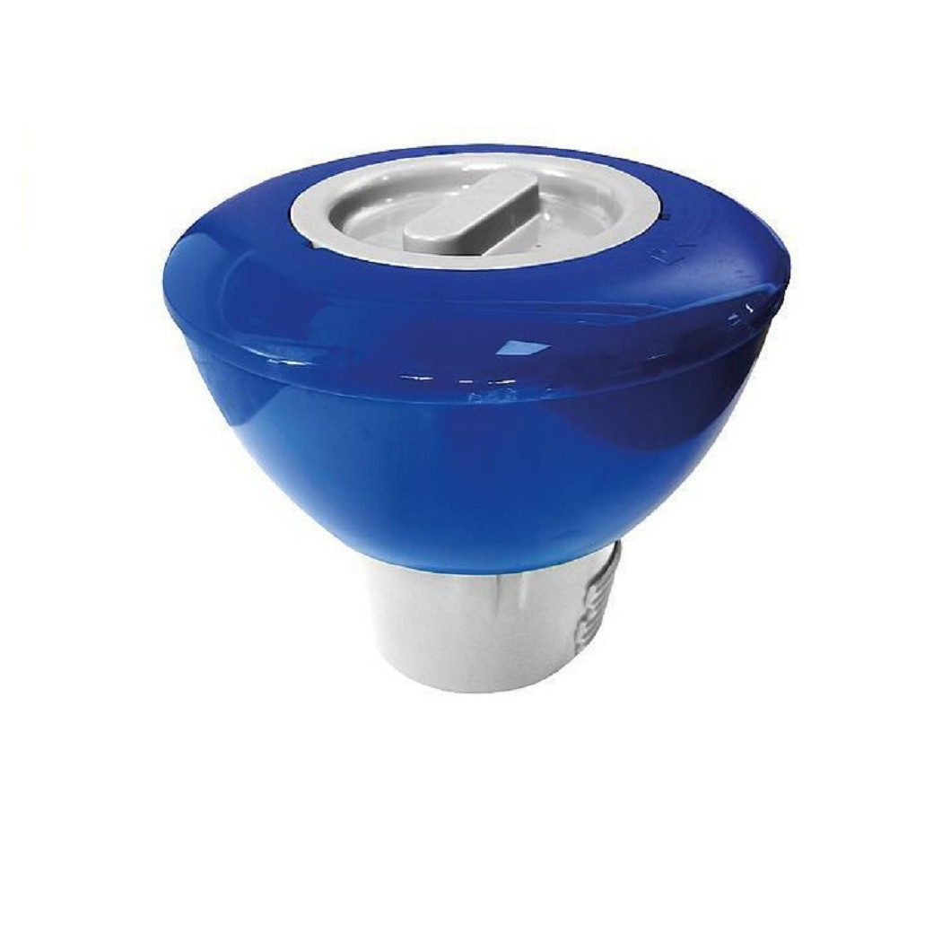 foto del prodotto trade shop dosatore di cloro dispenser galleggiante per piscine pieghevole regolabile 42402 