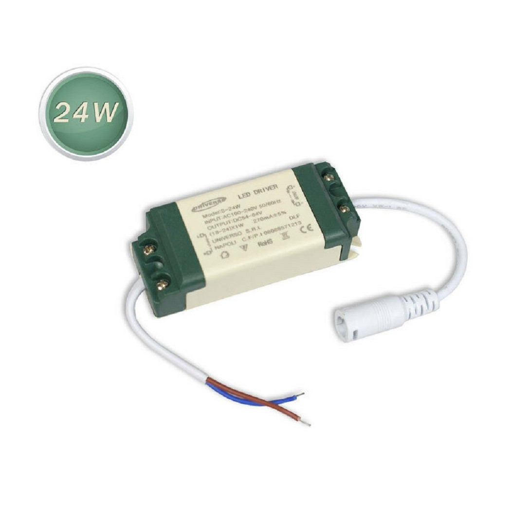foto del prodotto trade shop driver alimentatore led trasformatore 3 7 12 18 24 w stabilizzato corrente faro 24 watt