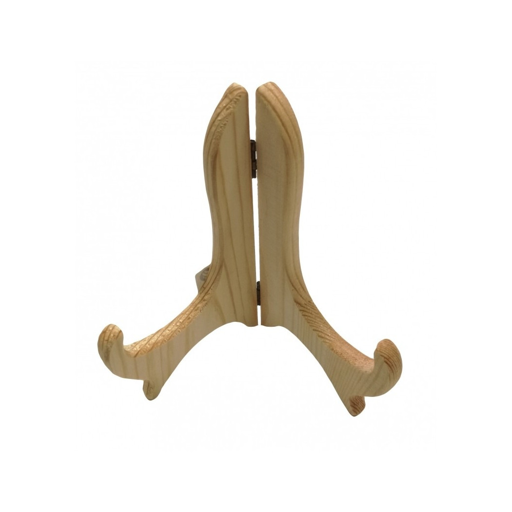foto del prodotto trade shop espositore 14cm 6 39 39 legno chiaro supporto pieghevole cavalletto tavolo gancio 