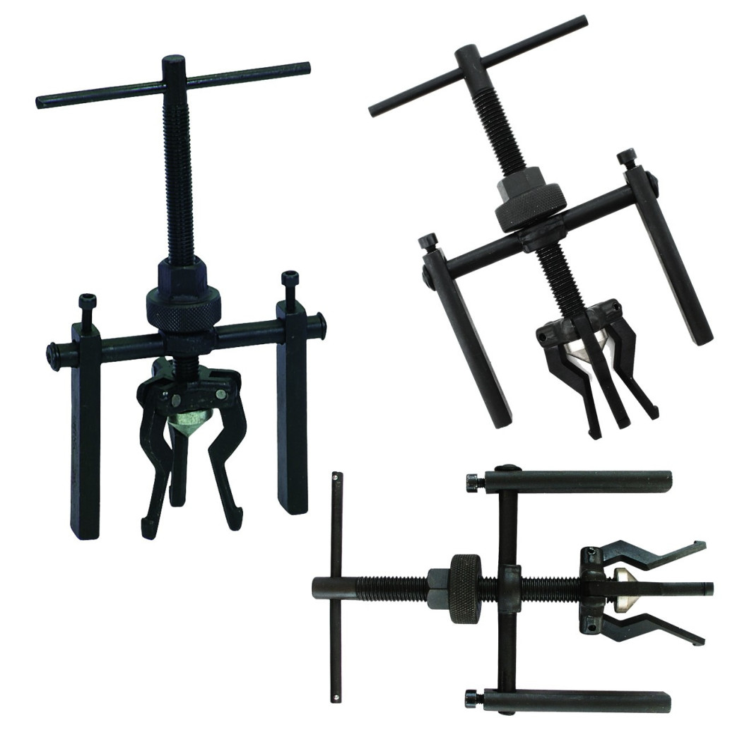 foto del prodotto trade shop estrattore separatore per cuscinetti meccanici 3 tre braccia a vite da 1 2 quot a 2 quot 
