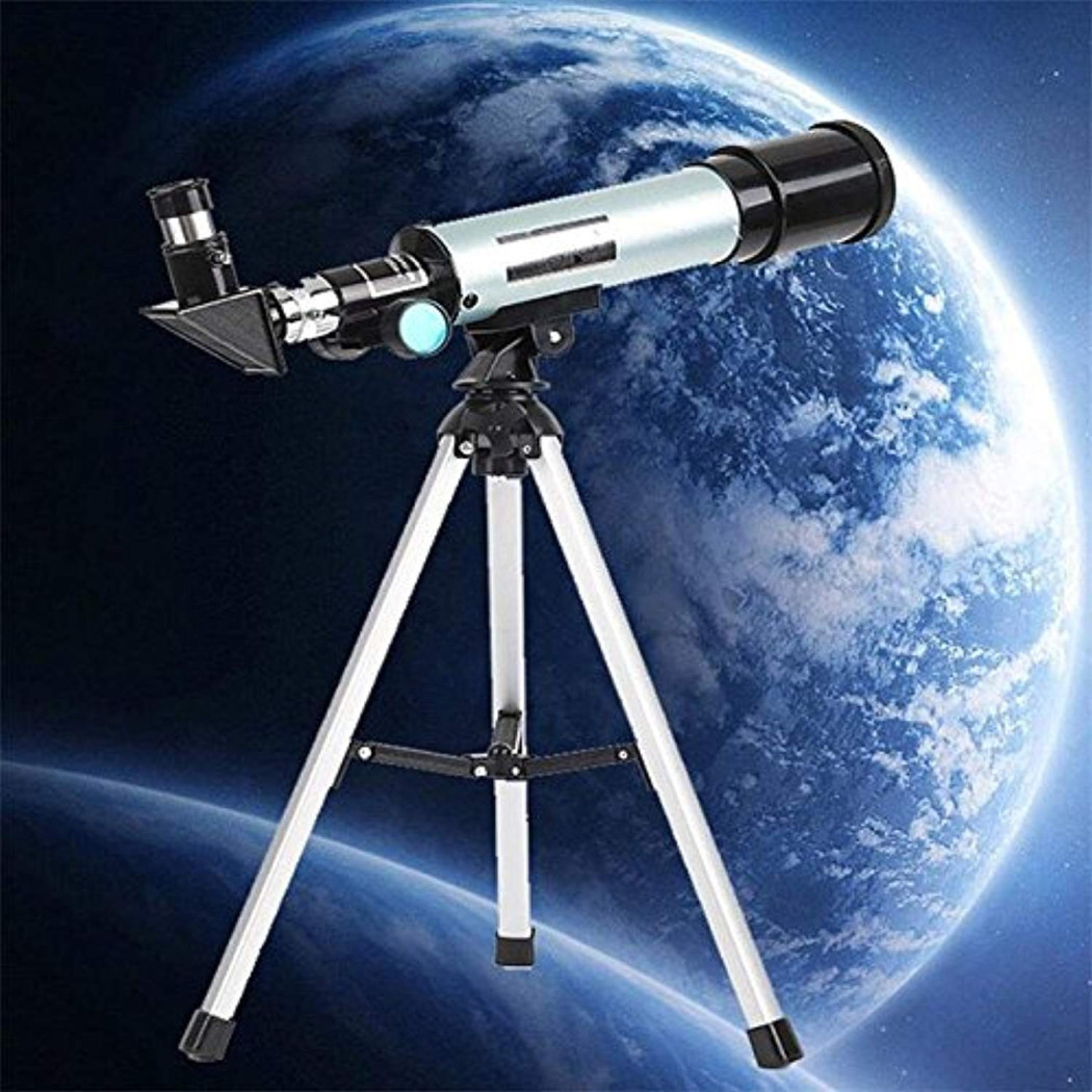foto del prodotto trade shop - f36050 90x rifrattore telescopio astronomico di rifrazione oculari -
