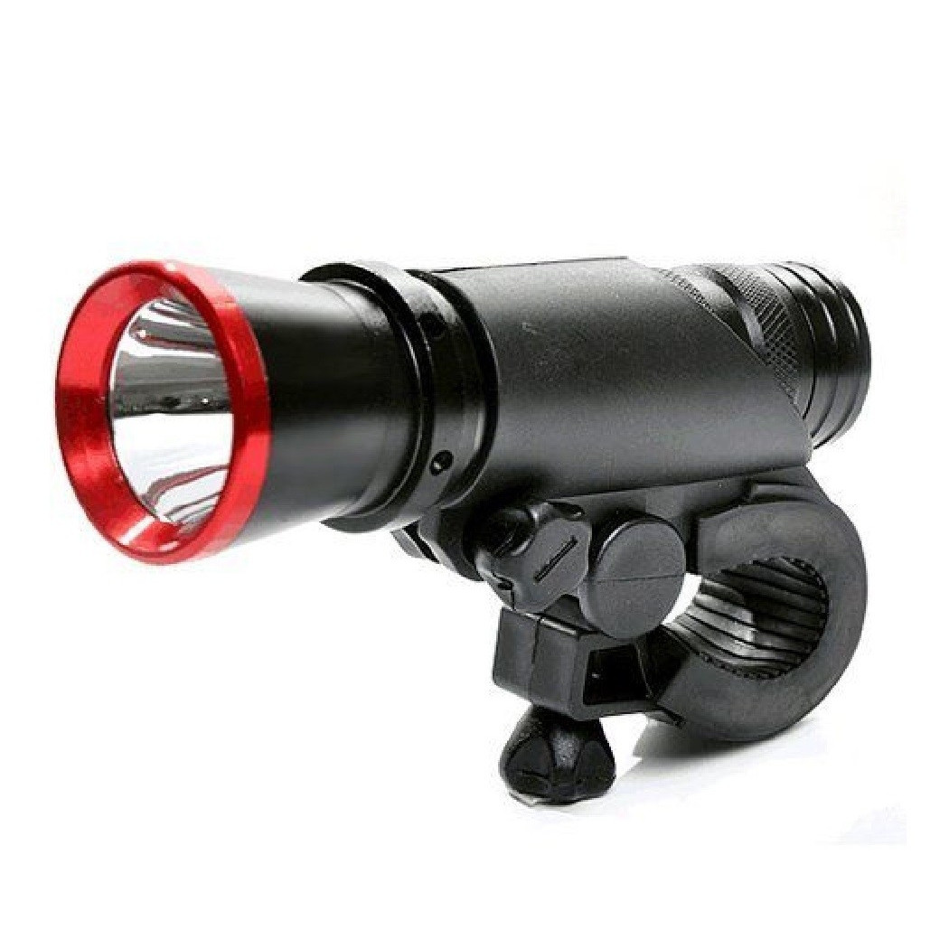 foto del prodotto trade shop fanalino anteriore lampada luce led 270 lumen bici bicicletta sicurezza torcia 
