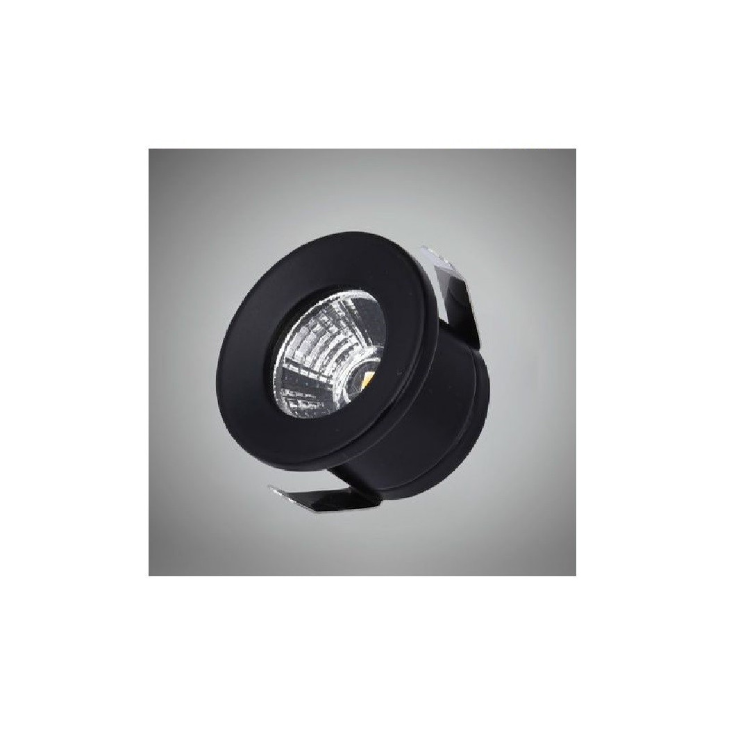 foto del prodotto trade shop faretto incasso 1 w 1led cob punto luce mini spot luce fredda calda naturale bianco freddo 