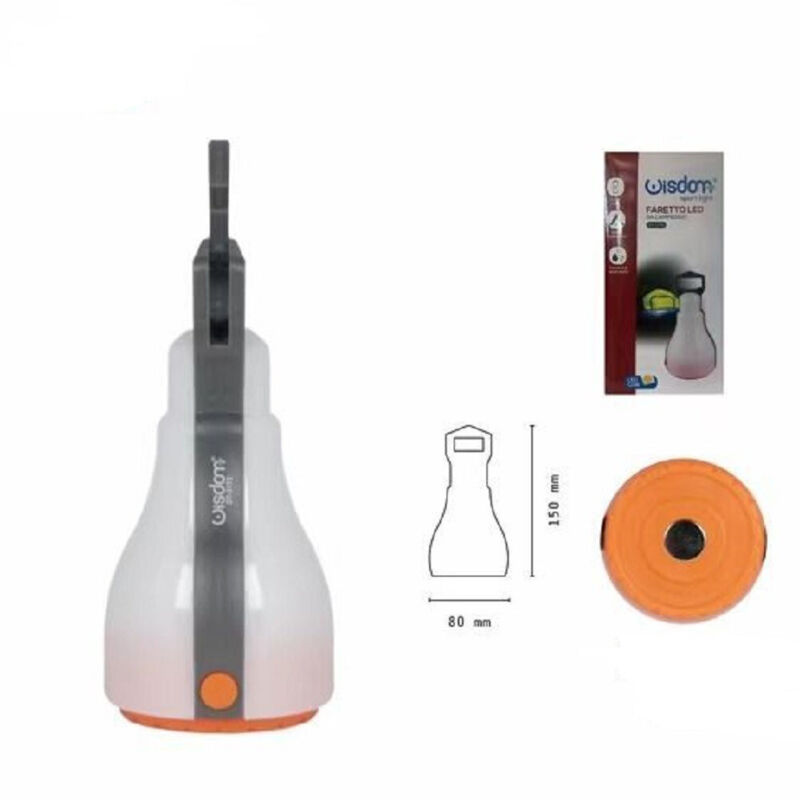 foto del prodotto trade shop faretto led cob lanterna da campeggio appendibile torcia lampada calamita dt2173 
