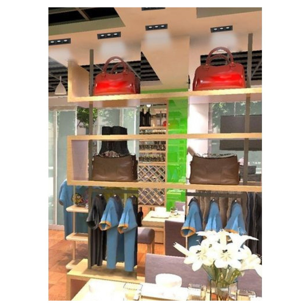 foto del prodotto trade shop faretto led incasso 6 w soffitto moderno nero luce 3000k 4000k 6500k spot bianco freddo 