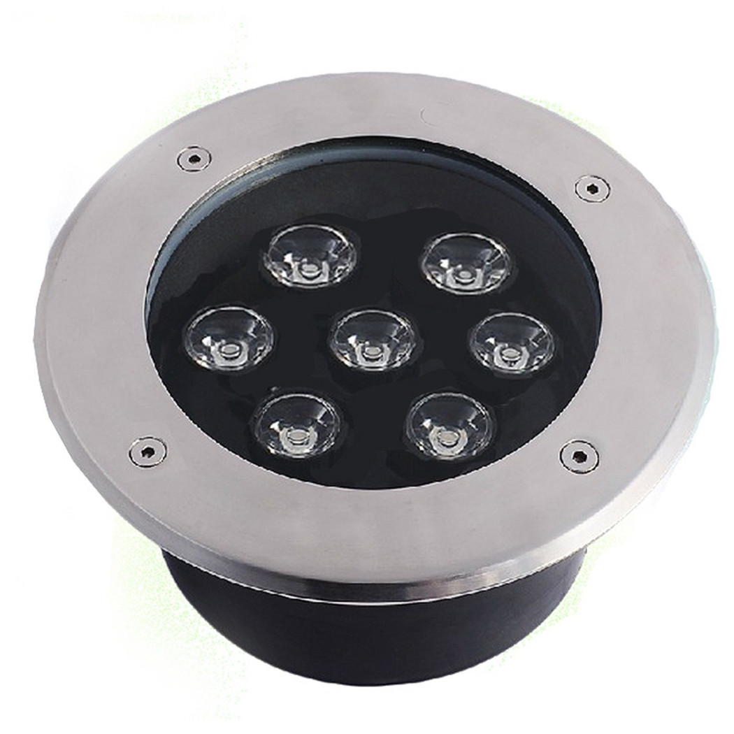 foto del prodotto trade shop faretto led segnapassi watt giardino ip65 calpestabile per esterno impermeabile bianco caldo 7 watt