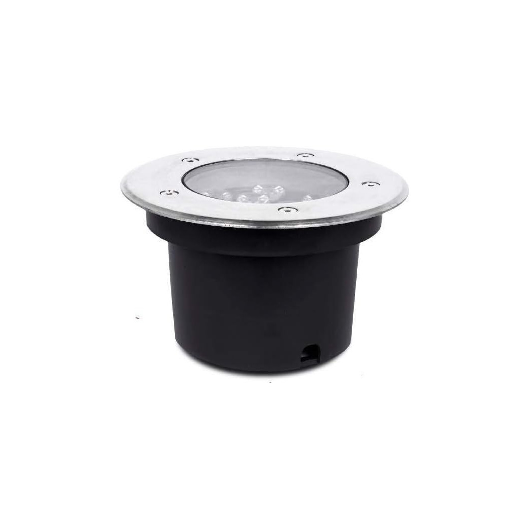 foto del prodotto trade shop faretto led segnapassi watt giardino ip65 calpestabile per esterno impermeabile bianco freddo 12 watt