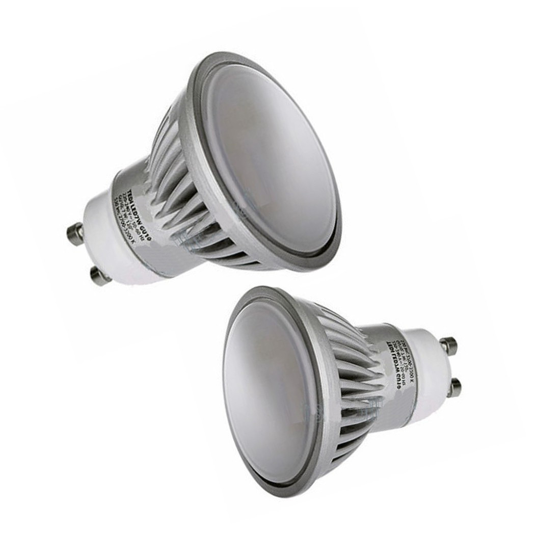 foto del prodotto trade shop faretto spot lampada lampadina led smd 7w gu10 luce fredda calda 610 lmn bianco freddo 