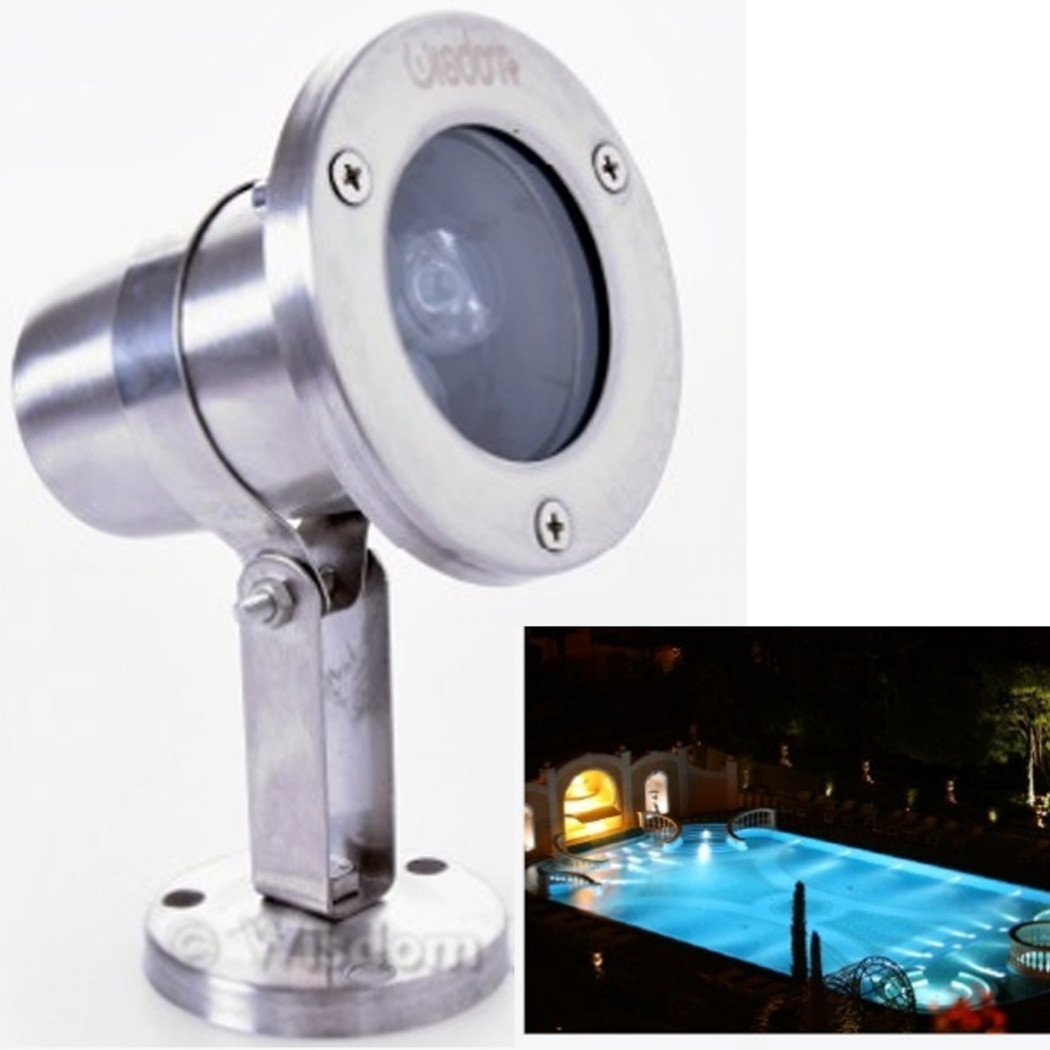 foto del prodotto trade shop faretto spot light per esterno da giardino 3 watt luce calda fredda verde rgb rgb 