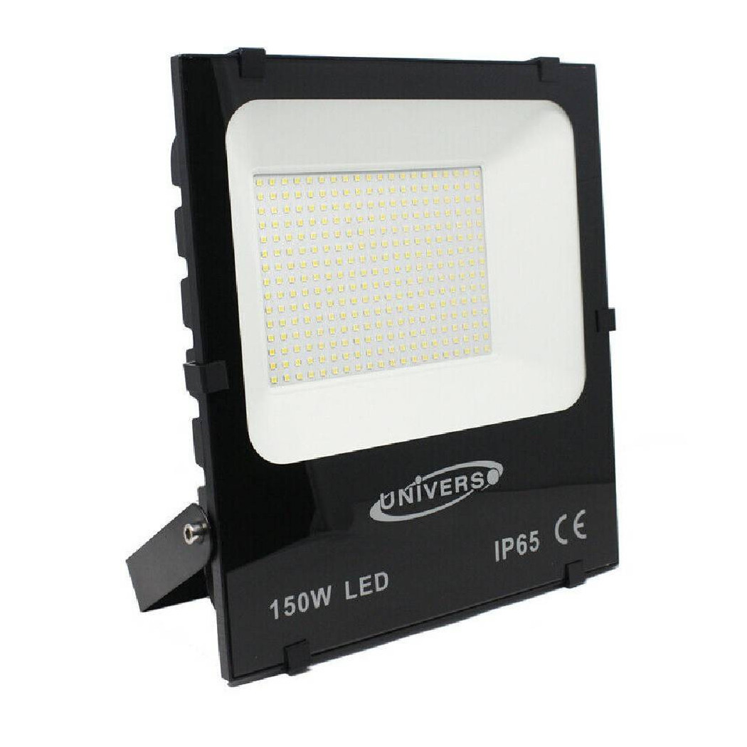 foto del prodotto trade shop faro led slim 150w esterno luce fredda 6500k calda 3000k naturale 4000k f150w bianco caldo 