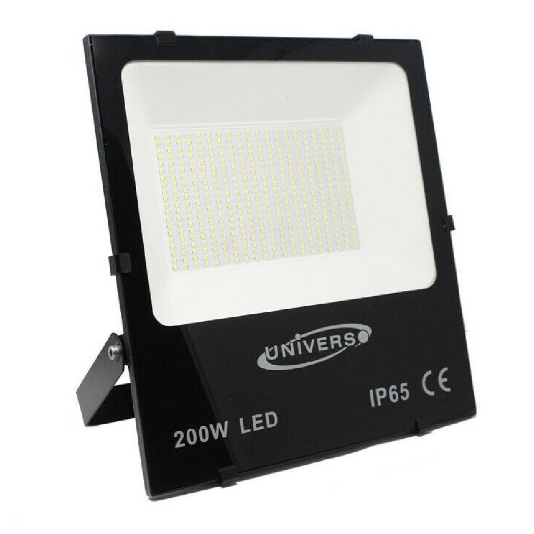 foto del prodotto trade shop faro led slim 200w esterno luce fredda 6500k calda 3000k naturale 4000k f200w bianco naturale 