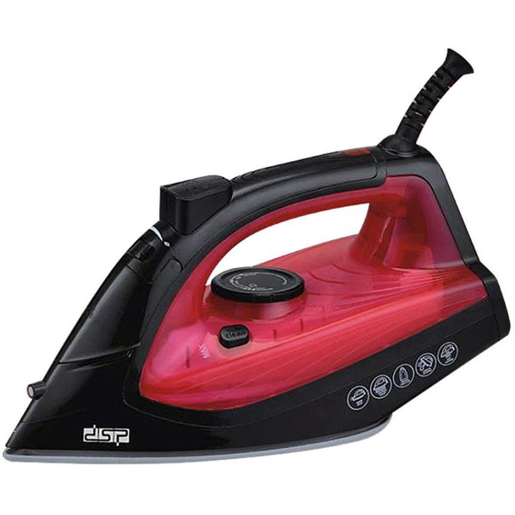 foto del prodotto trade shop ferro da stiro a vapore 2000 w piastra in ceramica stiratura verticale iron 1038 