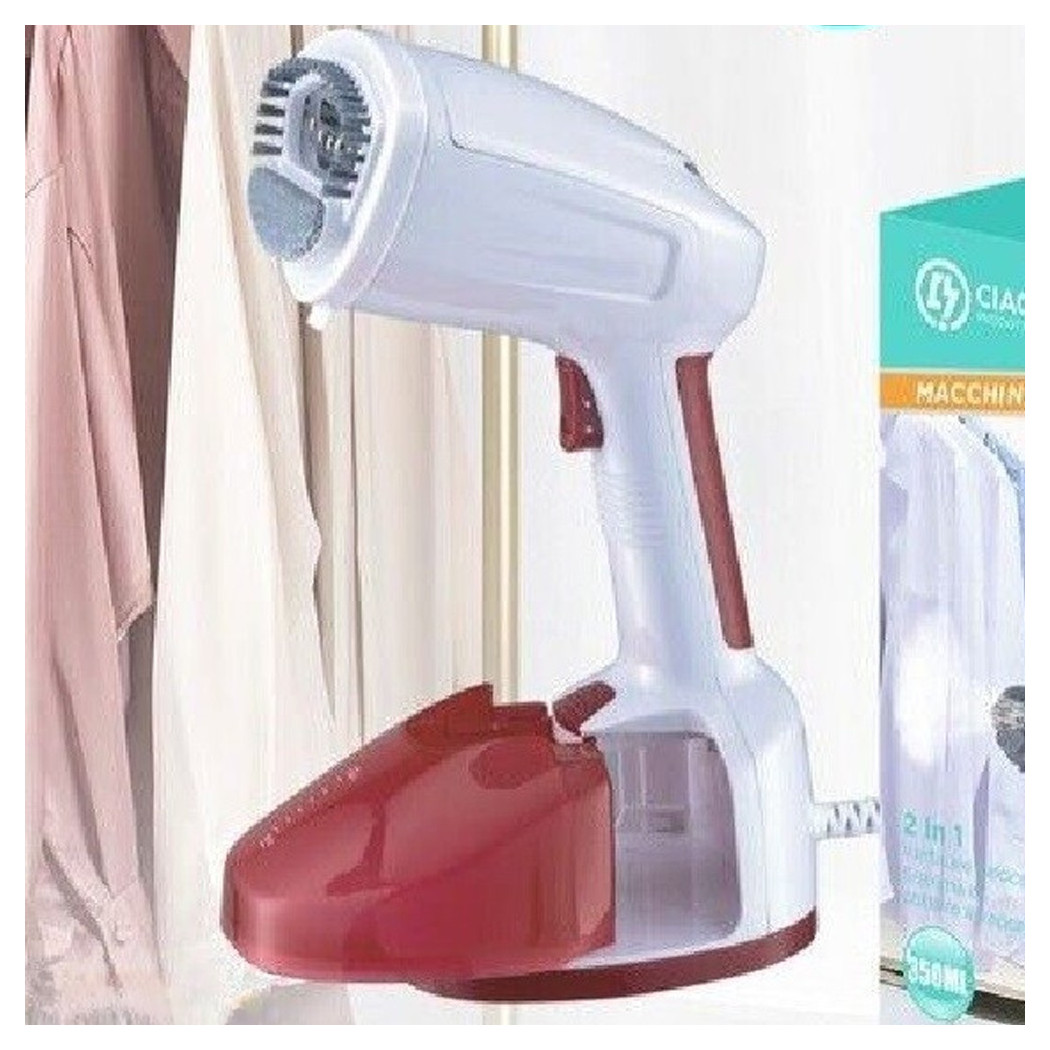 foto del prodotto trade shop ferro da stiro verticale 1400 watt rimuovi pieghe vestiti vapore 350ml tx 8252 