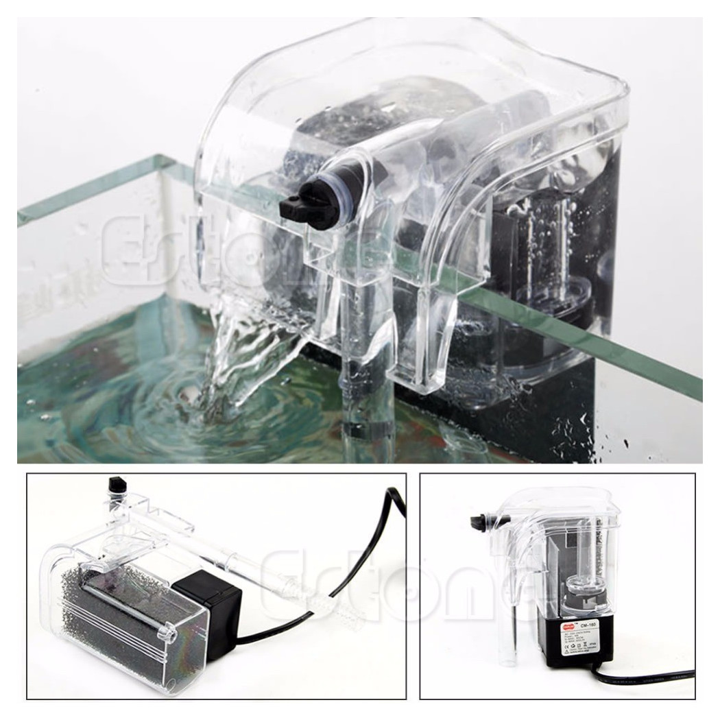foto del prodotto trade shop filtro esterno per pulizia acquario silenzioso regolazione flusso xp f850 280l h 