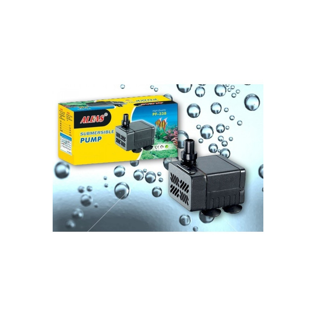 foto del prodotto trade shop filtro per riciclo acqua 5w 300 l h pompa sommersa per acquario stagno pf 338 