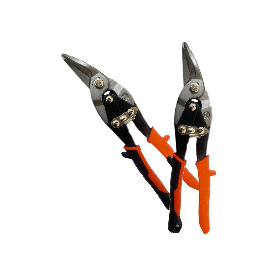 foto del prodotto trade shop forbice forbici stagno cesoia per lamiera taglio sinistrorso 50 mm 25 cm 250 mm 10 quot 