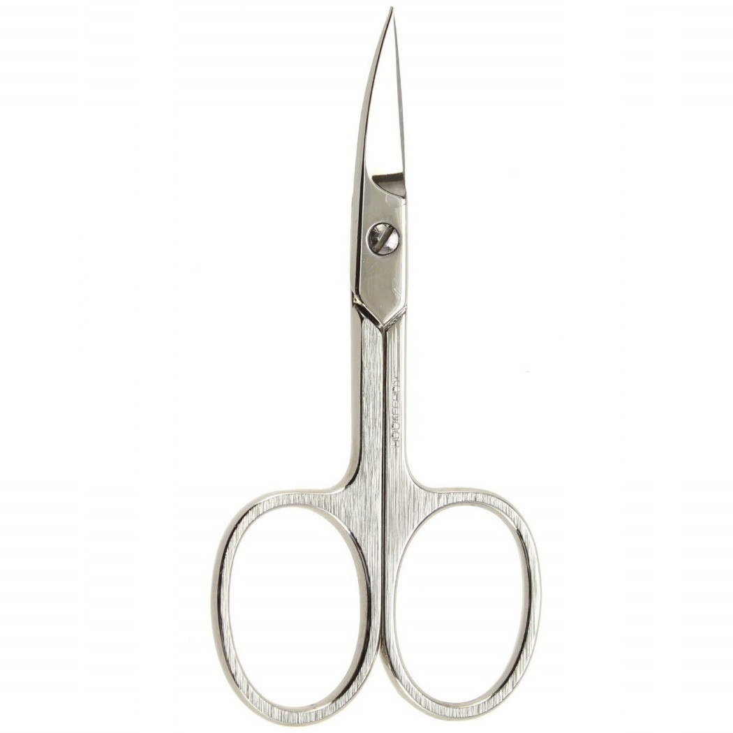 foto del prodotto trade shop forbici professionale 10cm forbicine 458 unghie unghia acciaio inox punta curva 