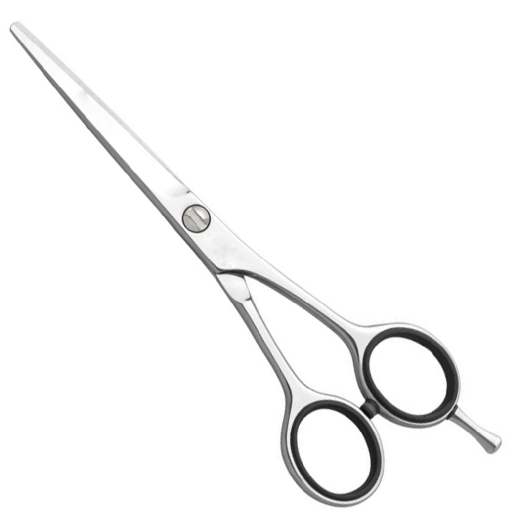 foto del prodotto trade shop forbici professionale da taglio lama acciaio capelli barbiere parrucchiere stainless 