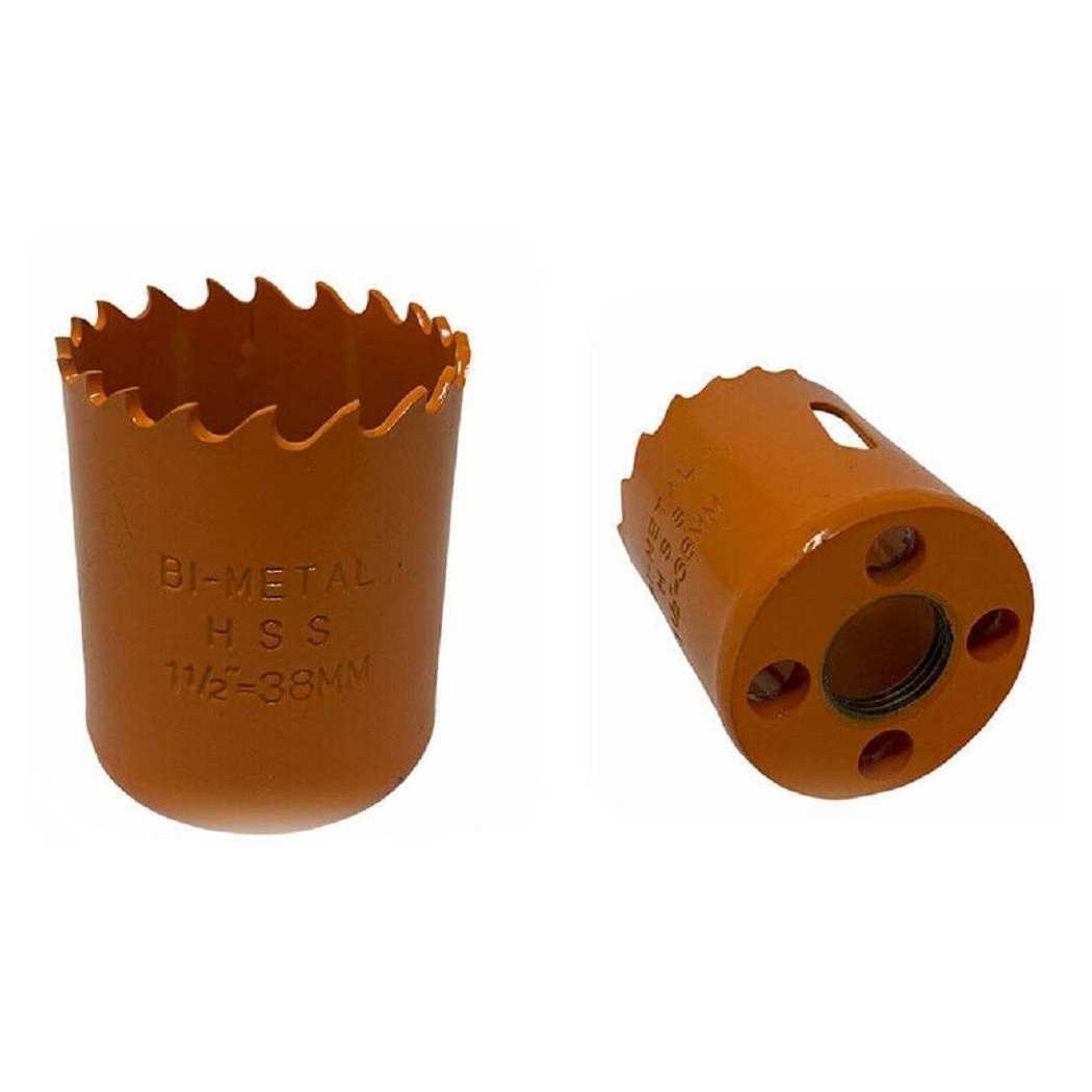 foto del prodotto trade shop fresa a tazza per forare legno metallo punta sega per trapano 1.5 quot 38 mm 
