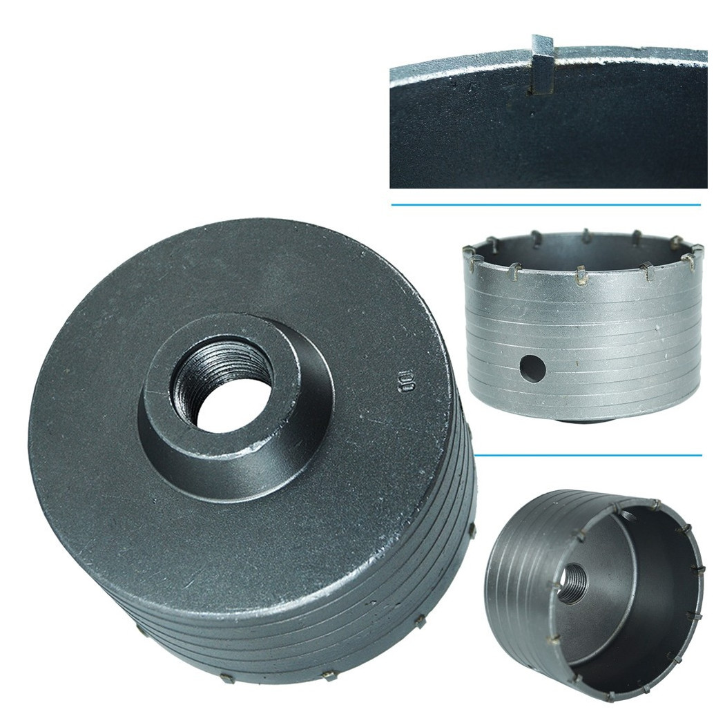 foto del prodotto trade shop fresa carotatrice a tazza 80 mm per muro frese pietra calcestruzzo cemento 